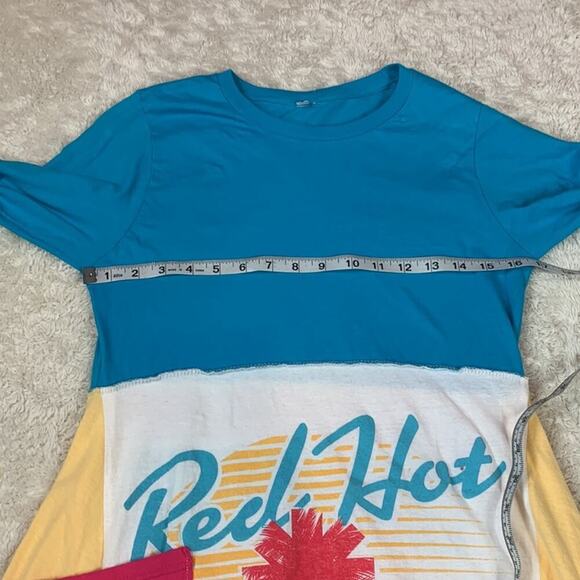 Refried Tees Red Hot Chili Peppers t shirt dress, small - Picture 4 of 7
